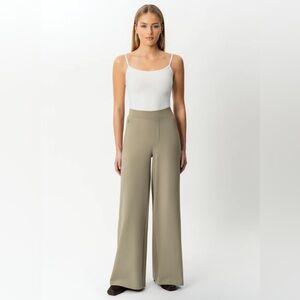 ninepine Asana Wide Pant in Dusky Green NWT XL 28’